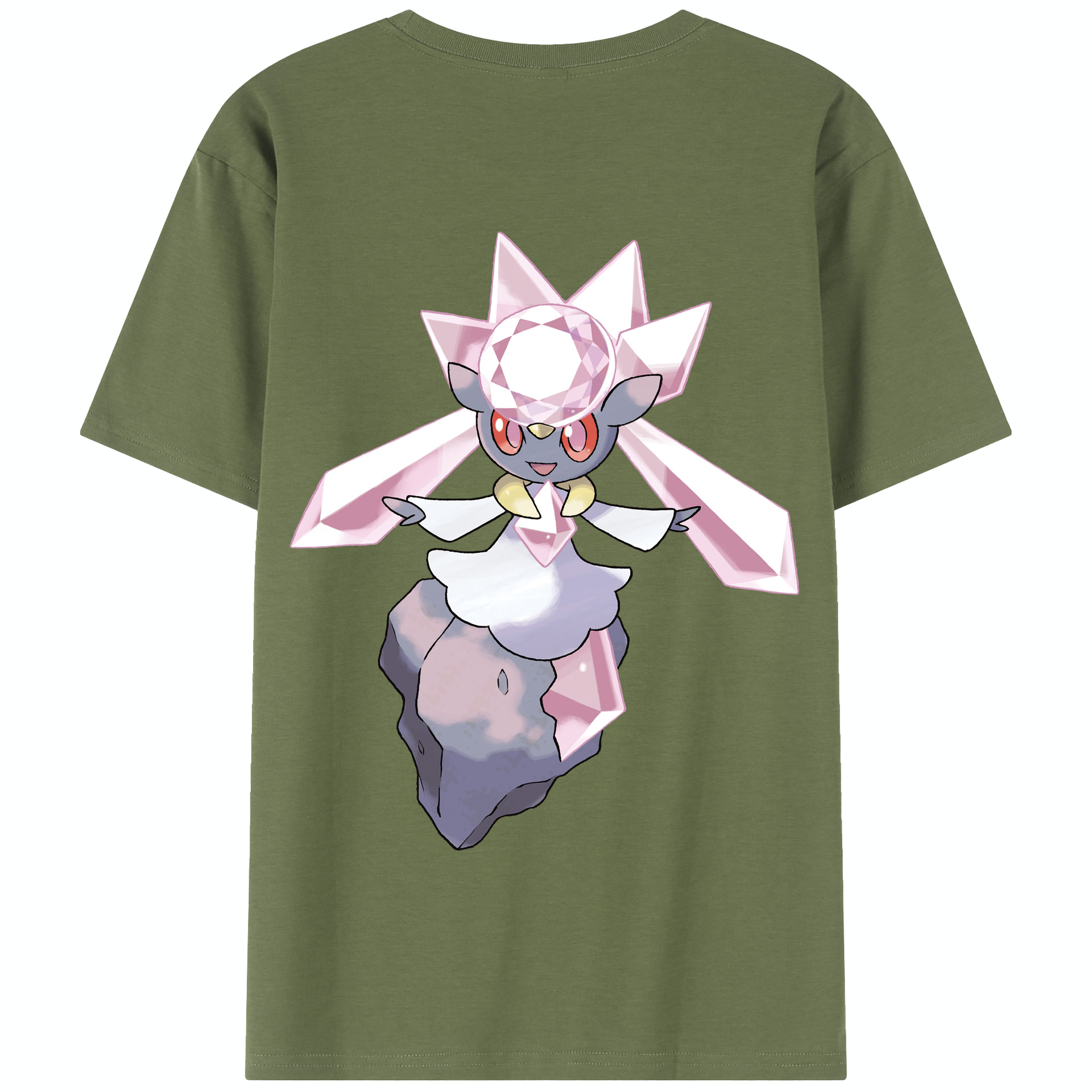 （画像用） ポケットモンスター Pokémon 綿100％半袖Tシャツ（背面プリント）